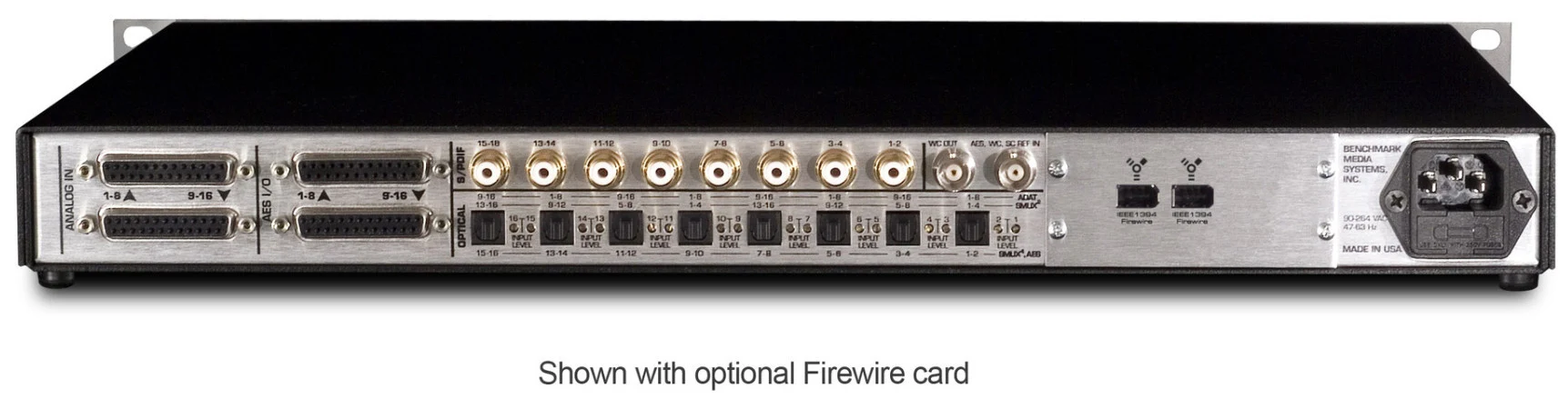 Benchmark ADC16 16-Channel Analog to Digital Audio Converter - Discontinued - Image 9