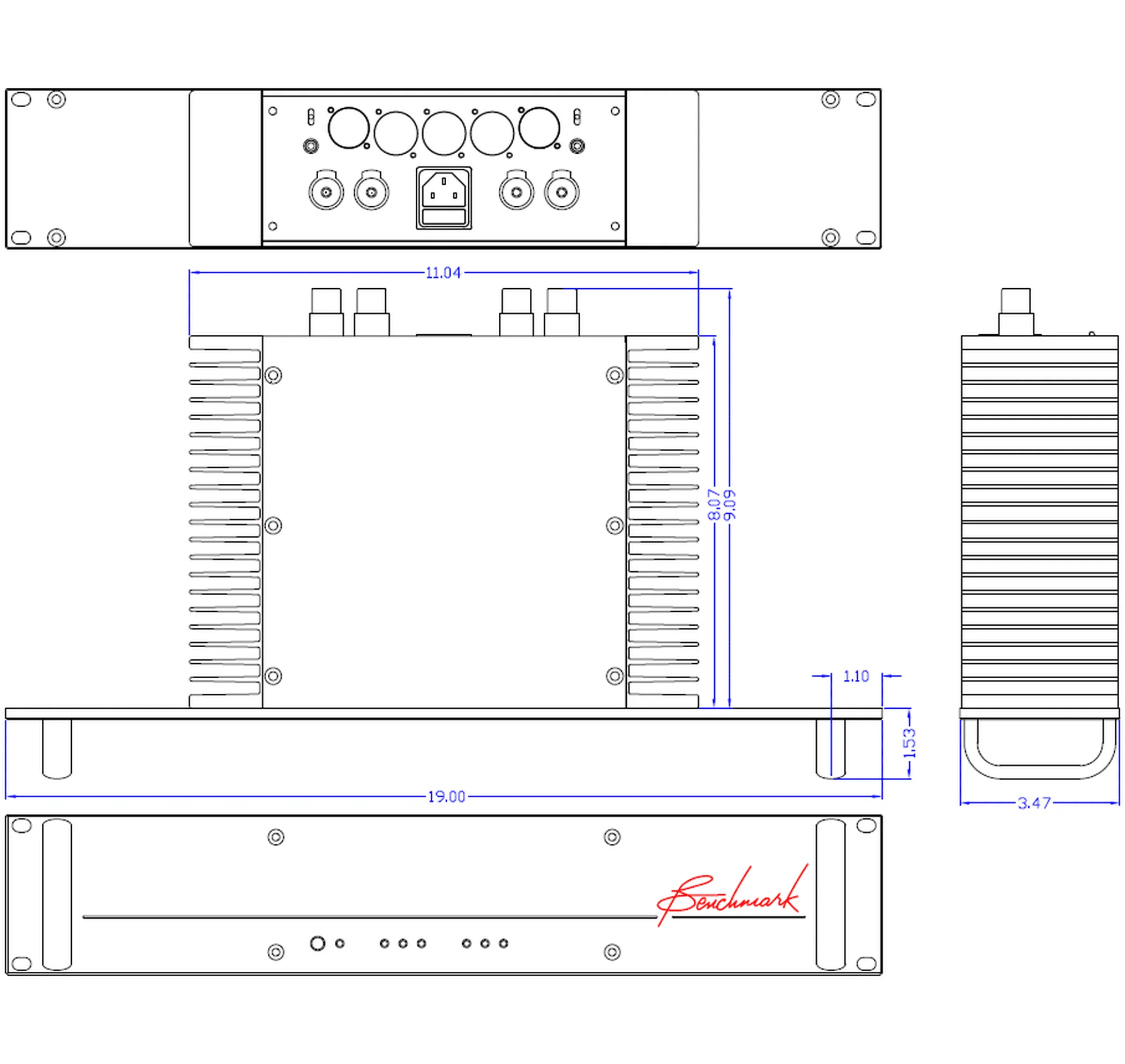 Benchmark AHB2 Power Amplifier - Image 15