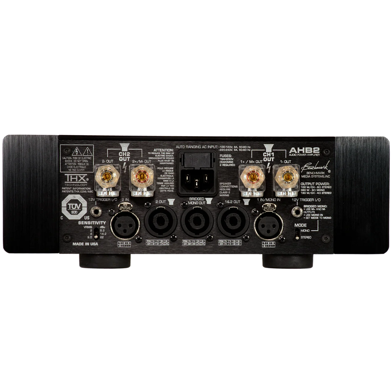 Benchmark NL4-XLR4 Headphone Adapter Cable for AHB2 Power Amplifier - Image 3