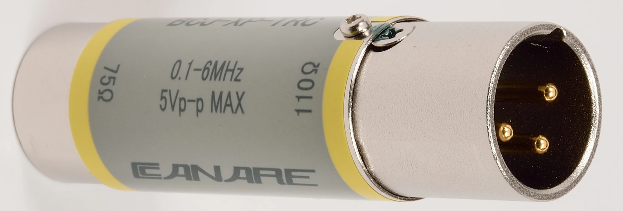 Canare BCJ-XP-TRC Transformer - BNC to XLRM - 75-Ohm to 110-Ohm - For Digital Audio - Image 3